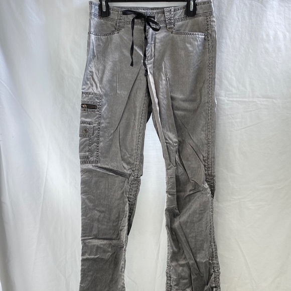 Express Satin Cargo Pants Women's Size: 4 - Picture 2 of 12